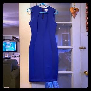 Calvin Klein | Women’s Blue Fitted Dress